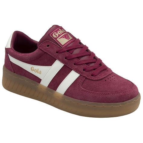 Gola femme my grandslam suede cla589 yl rouge