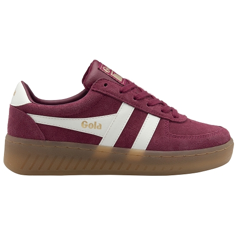 Gola femme my grandslam suede cla589 yl rouge8757202_2